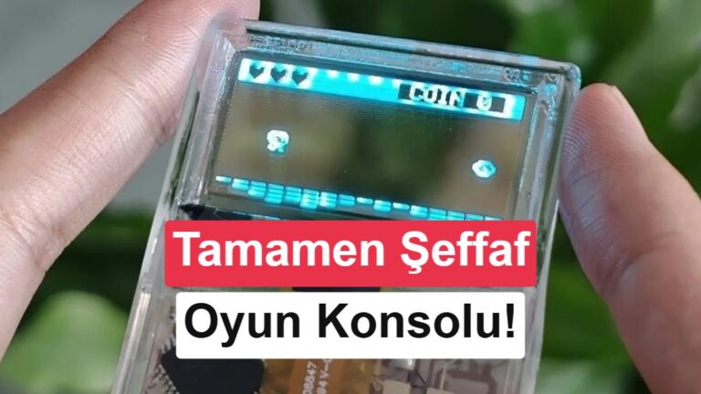 Tamamen şeffaf el konsolu Arduview ortaya çıktı